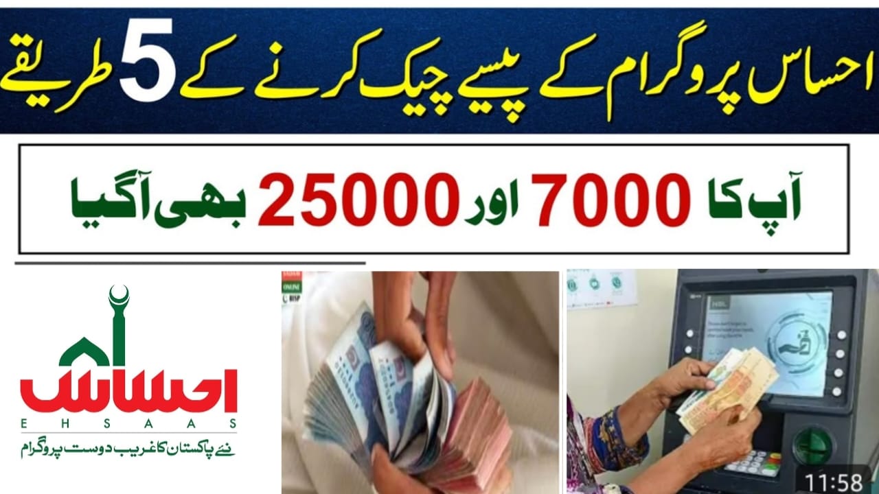 How to Check Ehsaas Program Payment Status in Pakistan