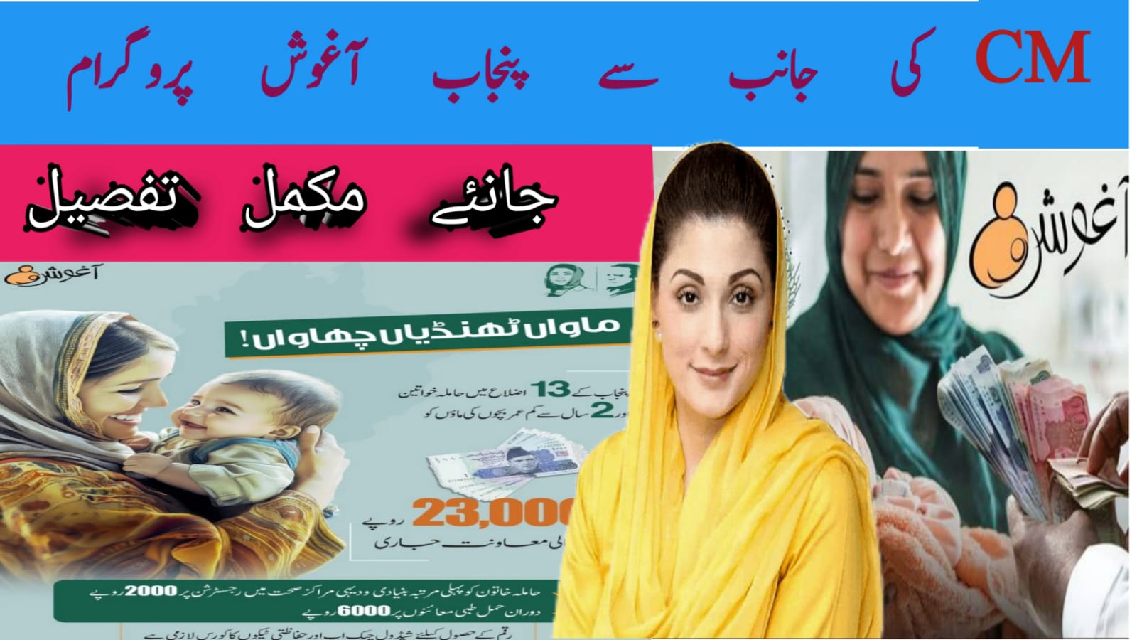 CM Punjab Aghosh Program Good News 2025 for Mothers and Children, bispga.com