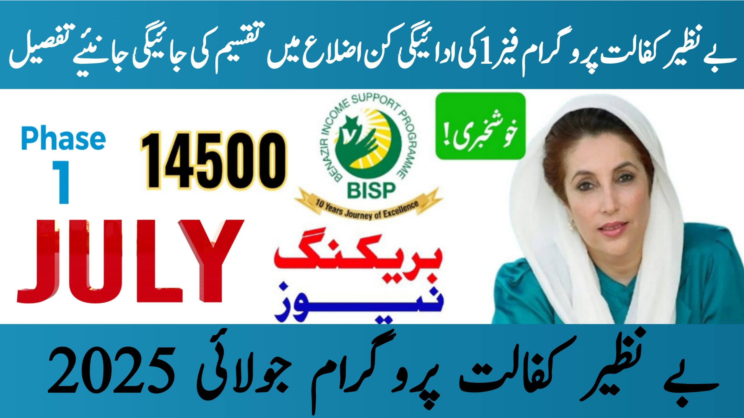 BISP Phase1|| July 2025 Payment Distribution Begins in Selected Districts, bispga.com