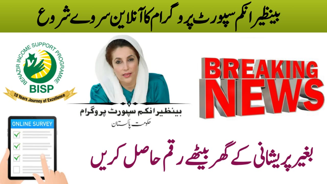 Benazir Income Support Program (BISP) Online Survey 2025 – Complete Registration and Payment Guide, bispga.com